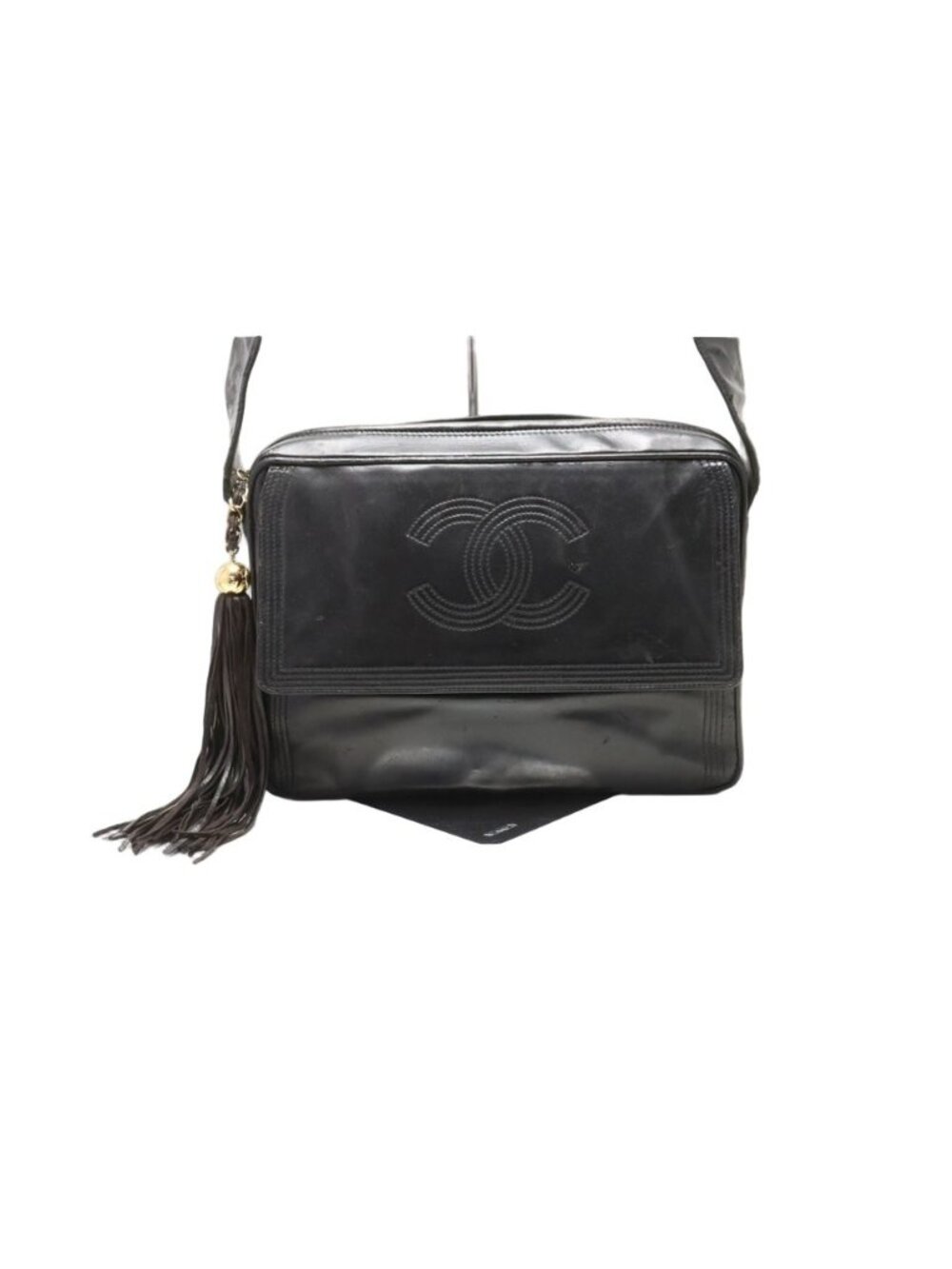 Chanel CC Logo GD Leather Shoulder